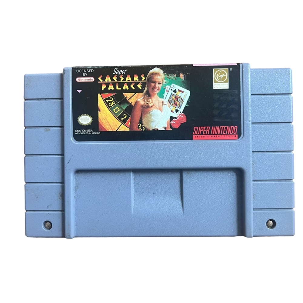 🎮 Super Caesars Palace (Super Nintendo, 1993) SNES